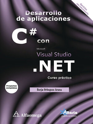 cover image of Desarrollo de aplicaciones C#